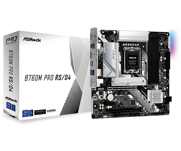 Asrock B760M PRO RS D4