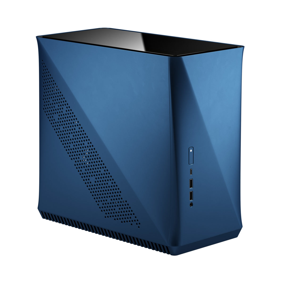 Fractal Design Era ITX - Cobalt Tempered Glass