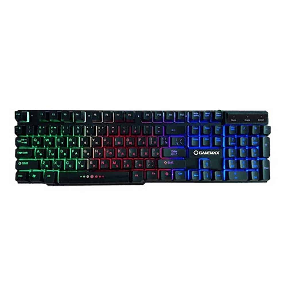 GameMax K207 USB Wired RGB Breath Lighting Gaming Keyboard