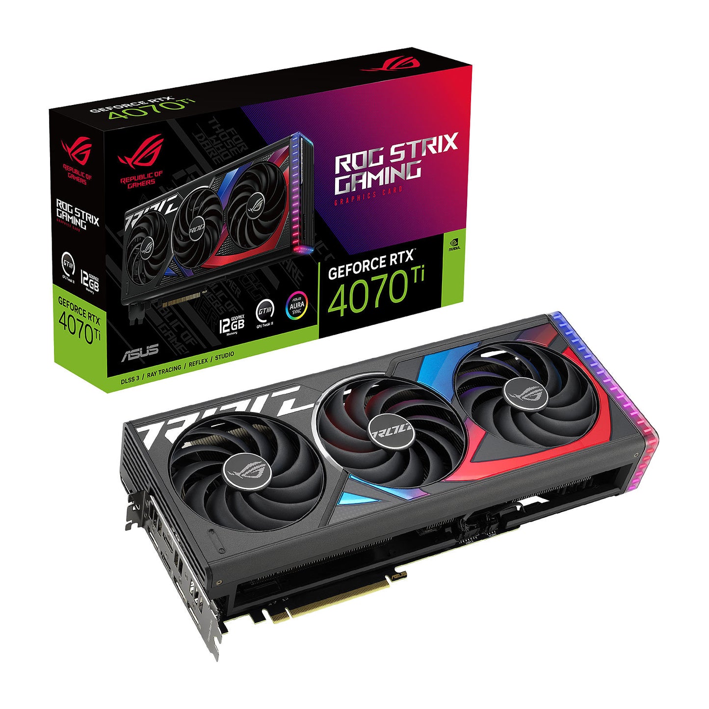 ASUS ROG STRIX GeForce RTX 4070 Ti 12G GAMING