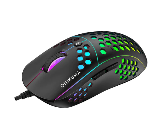 ONIKUMA CW903 Wired Gaming Mouse Optical USB (Black)