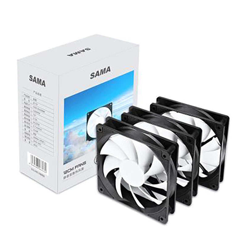 SAMA SF100 120mm Case Fans (3PC)