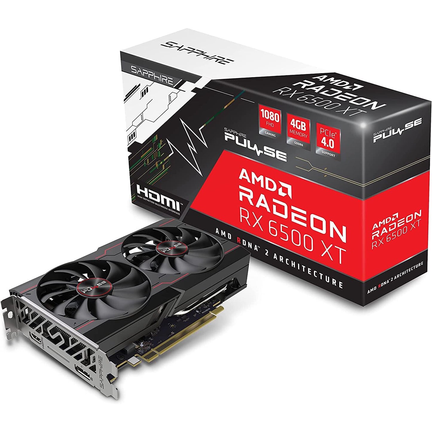 SAPPHIRE PULSE AMD Radeon RX 6500 XT