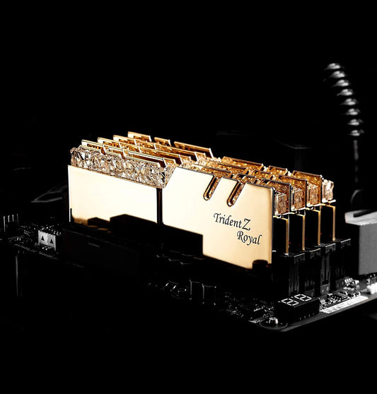 G.SKILL Trident Z Royal DDR4 3200MHz 16GB (2x8GB) - Gold