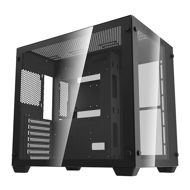 DarkFlash C285 Luxury ATX PC Gaming Case Black ATX機箱