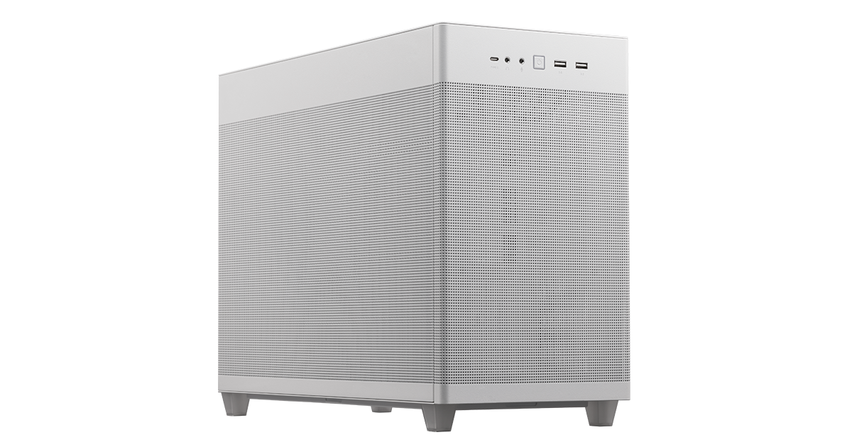 ASUS Prime AP201 MicroATX Case (White)