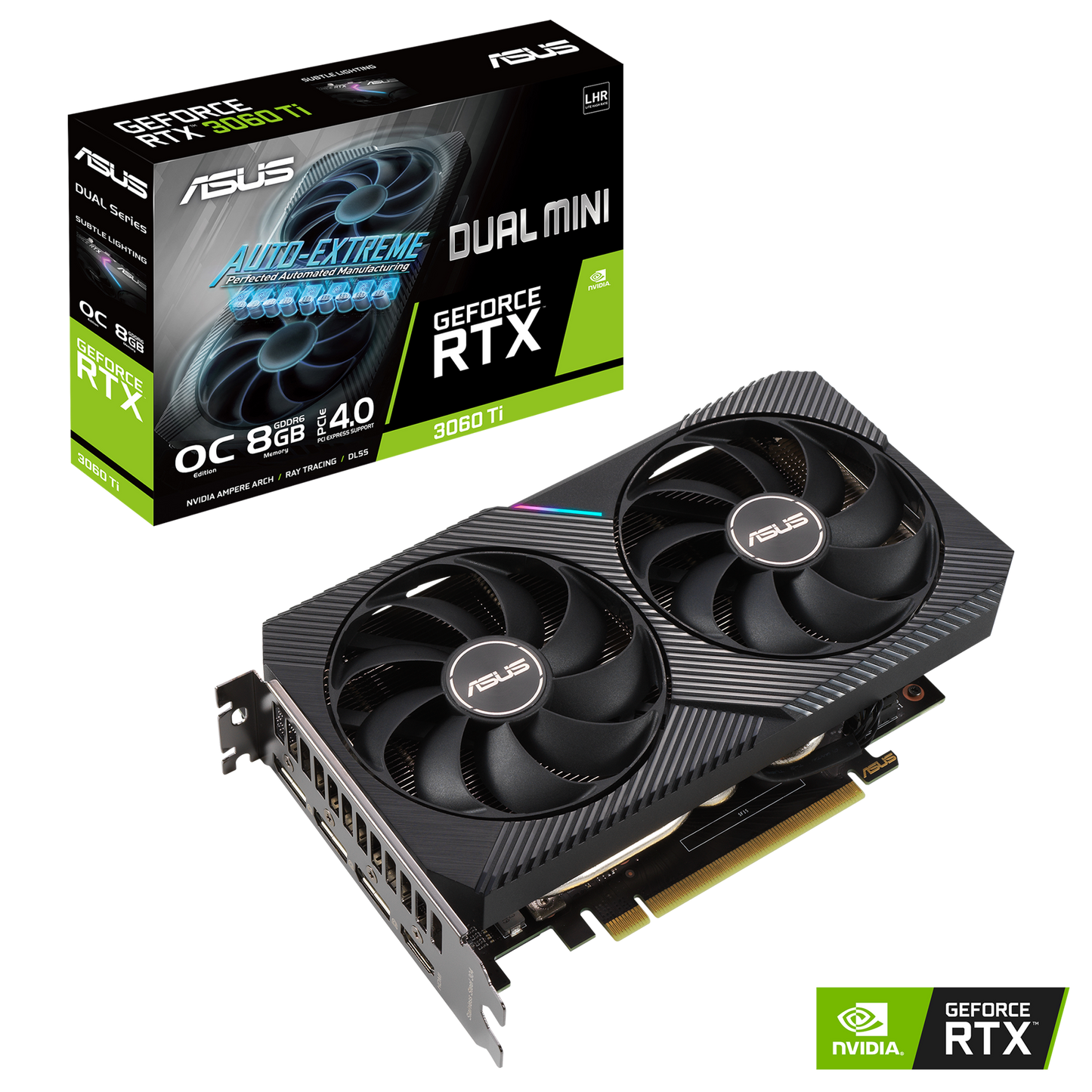 ASUS DUAL GeForce RTX 3060 Ti V2 MINI OC Edition