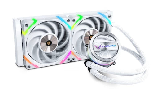 Valkyrie GL240 AIO RGB Water Cooler White