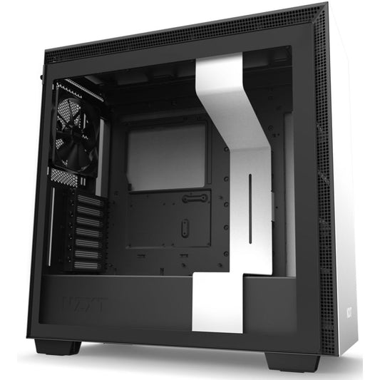 NZXT H710 Mid-Tower Case with Tempered Glass Matte White