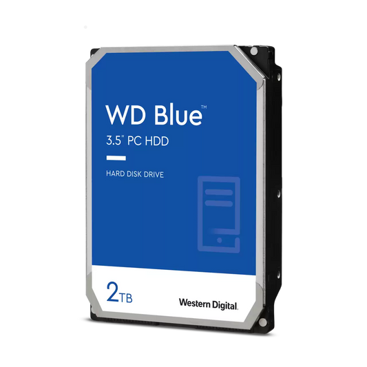 Western Digital WD Blue 3.5" PC HDD - WD20EZAZ (256 MB, 5400 rpm, 2 TB)